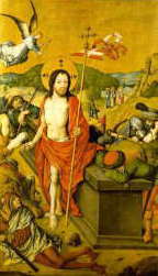 �n�E�X�u�[�t�̉�Ɓ@�w �L���X�g�̕��� �x 1475 �@�b132x76cm�@�b�V���e�[�f�����p�������A�t�����N�t���g